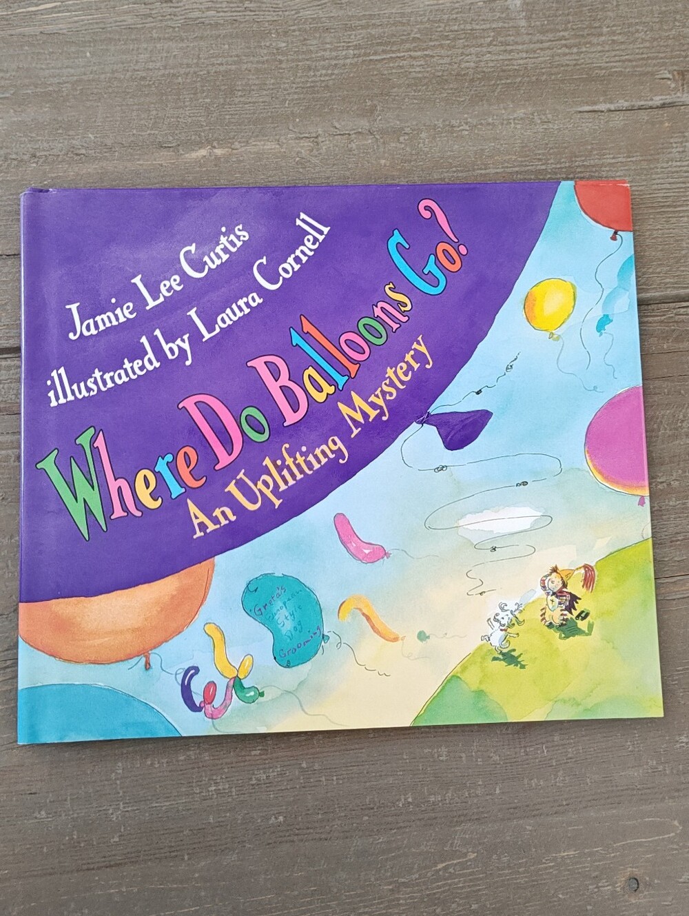 Where Do Balloons Go by Jamie Lee Curtis - Children's Book